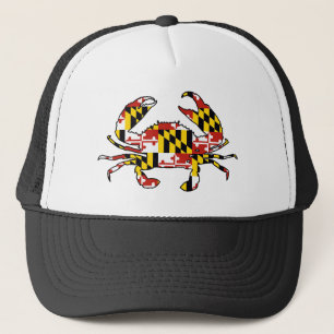 Casquette Chapeau de camionneur de crabe du pavillon du Mary