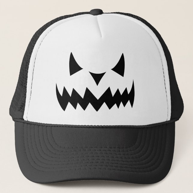 Casquette Chapeau de camionneur Halloween (Devant)