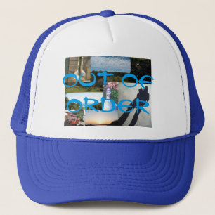 Casquette chapeau de camionneur hors de la commande