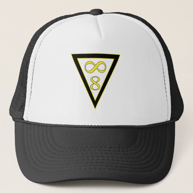 Casquette chapeau de camionneur Infinity 8 (Devant)
