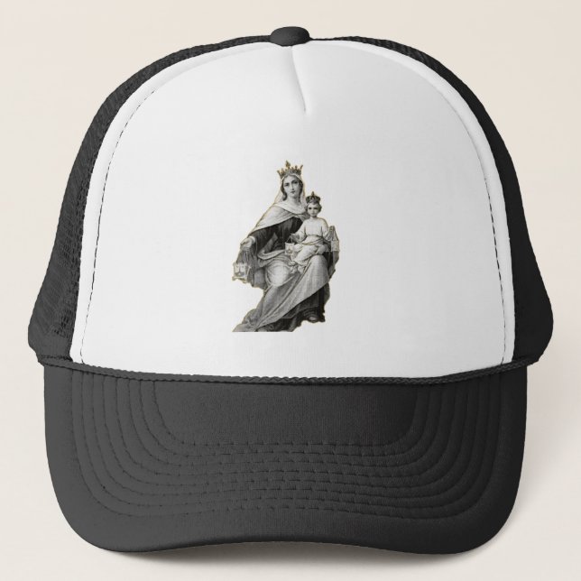 Casquette Chapeau de camionneur Notre-Dame du Mont Carmel (Devant)