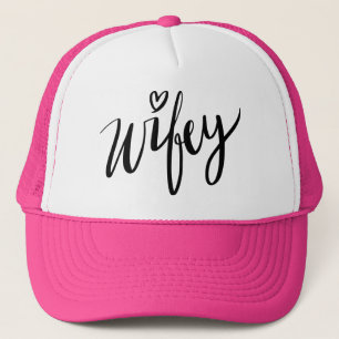 Casquette Chapeau de camionneur WIFEY pour femme