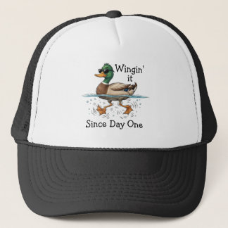 Casquette Chapeau de canard qui improvise