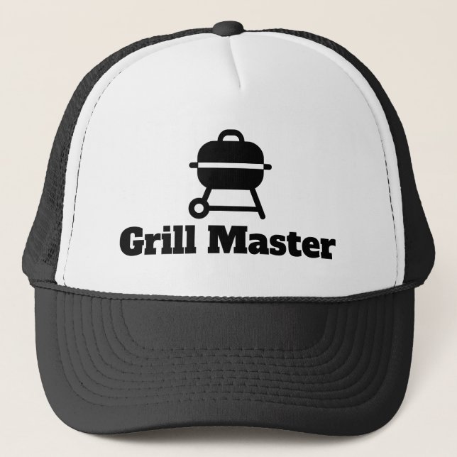 Casquette Chapeau de chauffeur du Grill Master pour chef à l (Devant)