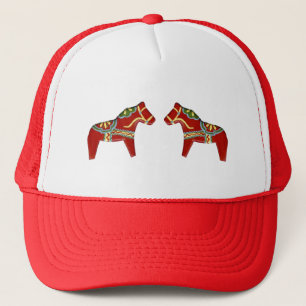 Casquette Chapeau de cheval Dala rouge