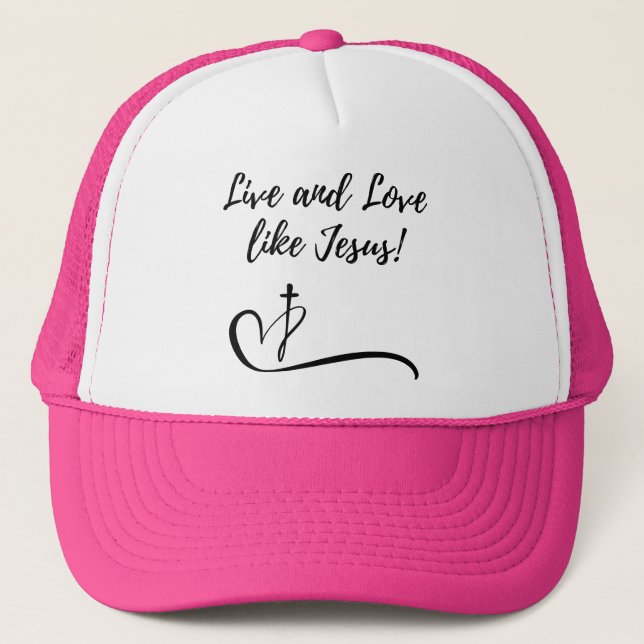 Casquette Chapeau de Jésus Trucker (Devant)