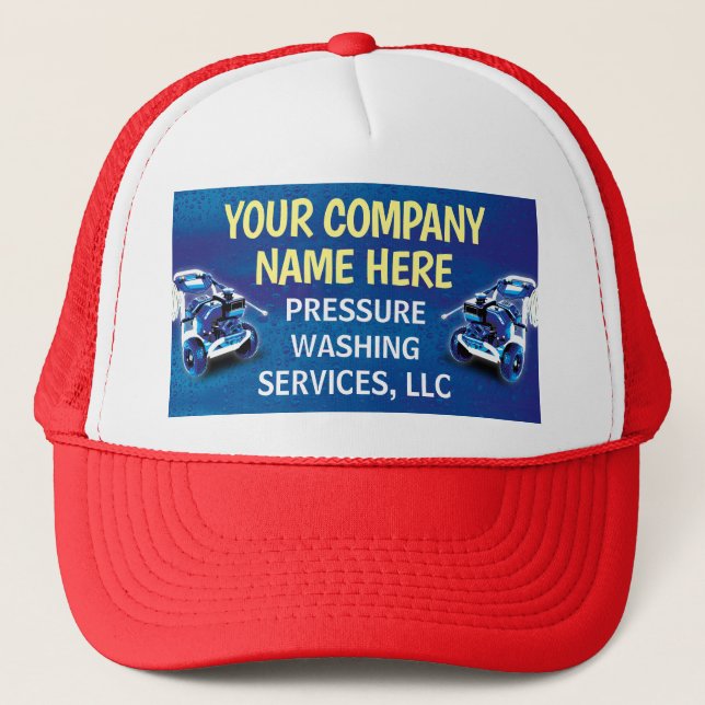 Casquette Chapeau de Modèle de lavage à pression (Devant)