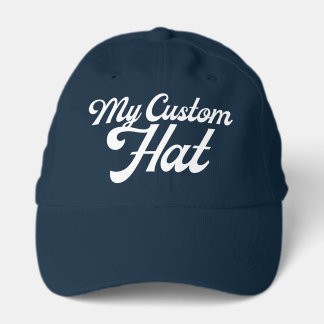 Casquette Chapeau de performance X210P personnalisé NAVY #1 