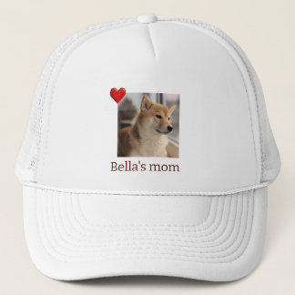 Casquette Chapeau de photo de chien mignon pour l'amour de m