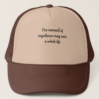 Casquette chapeau de proverbe