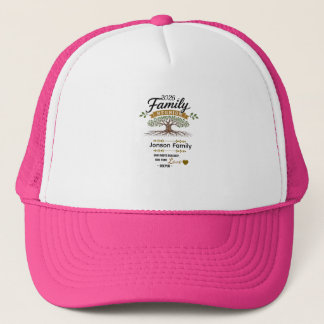 Casquette Chapeau de réunion de famille personnalisé Famille