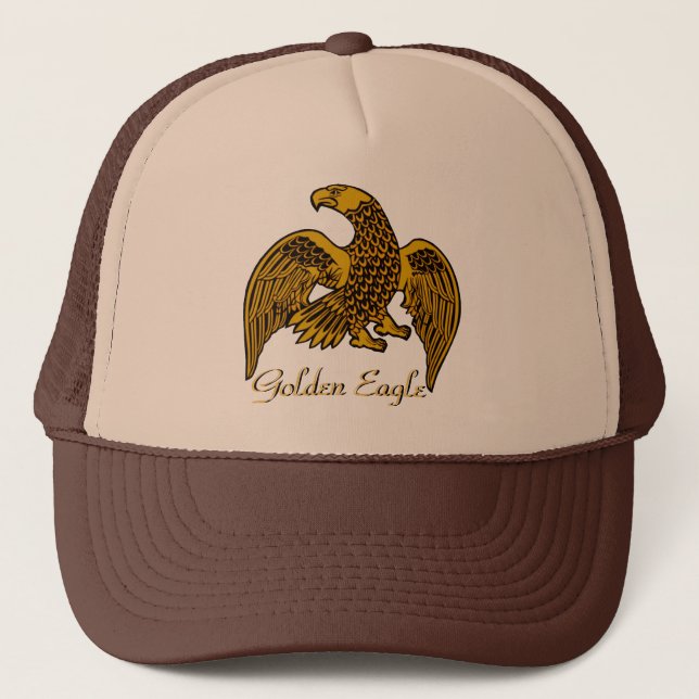 Casquette Chapeau de Trucker Golden Eagle (Devant)