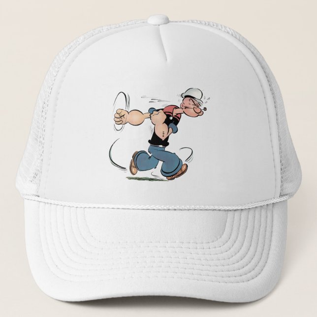 Casquette Chapeau de Trucker Popeye (Devant)
