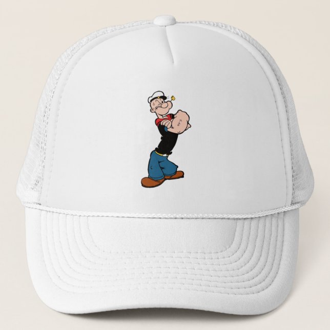 Casquette Chapeau de Trucker Popeye (Devant)