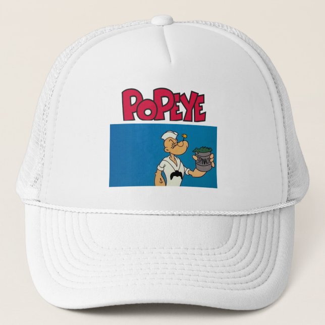 Casquette Chapeau de Trucker Popeye (Devant)