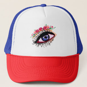 Casquette Chapeau de Trucker pour oeil bleu