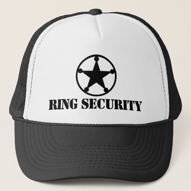 Casquette Chapeau du camionneur de sécurité pour porte-annea (Devant)