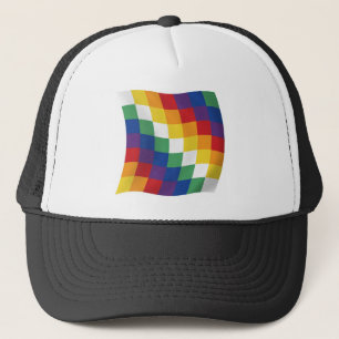 Casquette Chapeau du drapeau aymara