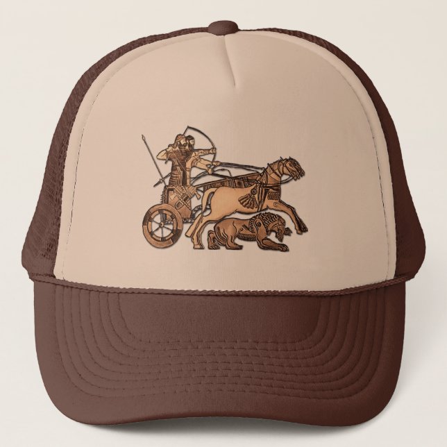 Casquette Chapeau du guerrier assyrien (Devant)