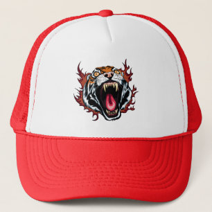 Casquette Chapeau du Tigre en colère