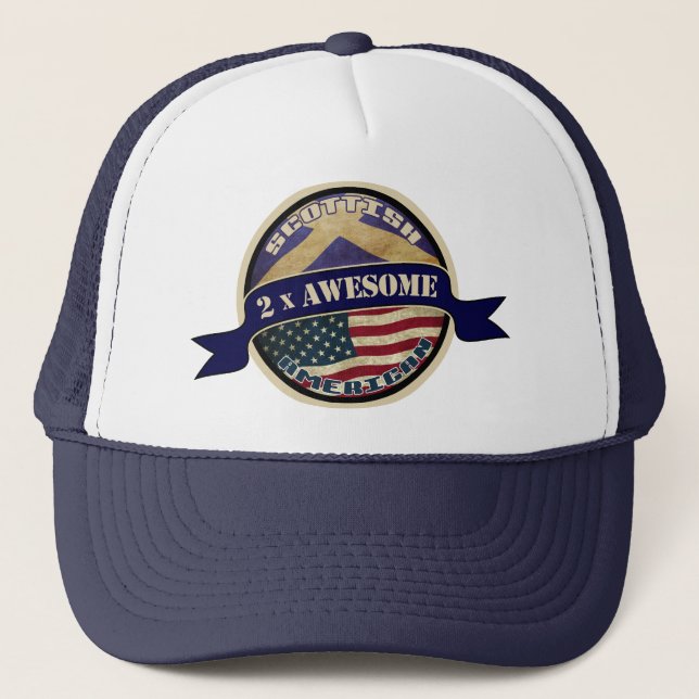 Casquette Chapeau écossais américain (Devant)