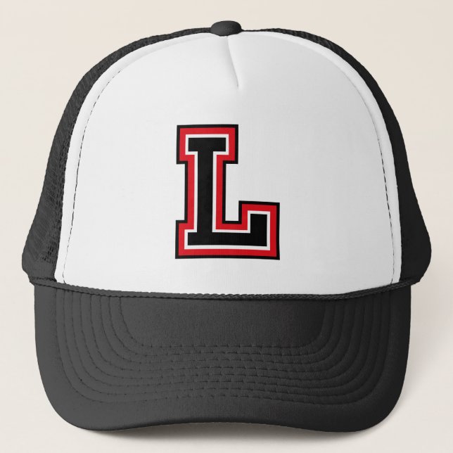 Casquette Chapeau Monogramme "L" (Devant)