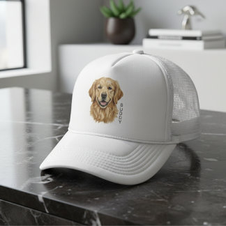 Casquette Chapeau Personnalisé avec Portrait de Compagnon de