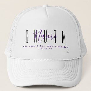 Casquette Chapeau personnalisé de mariée HAMbyWG