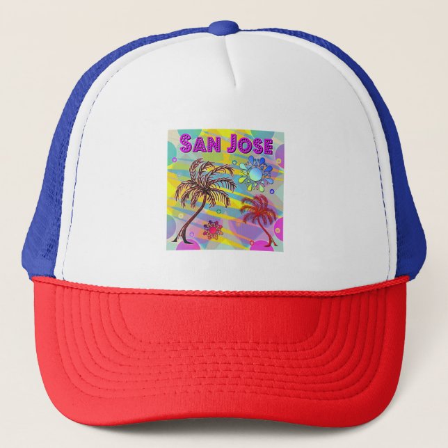 Casquette Chapeau San Jose Happy et Hope (Devant)