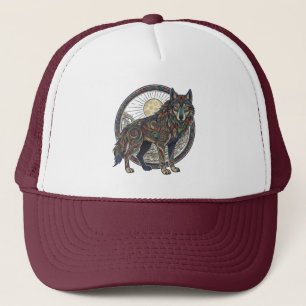 Casquette Chapeau Tribal Wolf