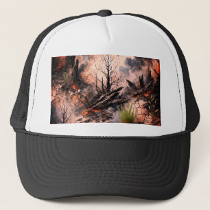 Casquette Chapeau Trucker Artistique pour Style Bold