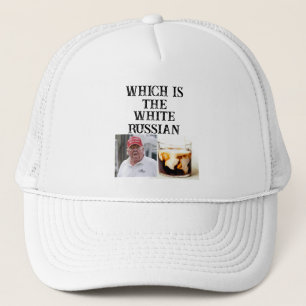 Casquette Chapeau Trump/White russe Trucker