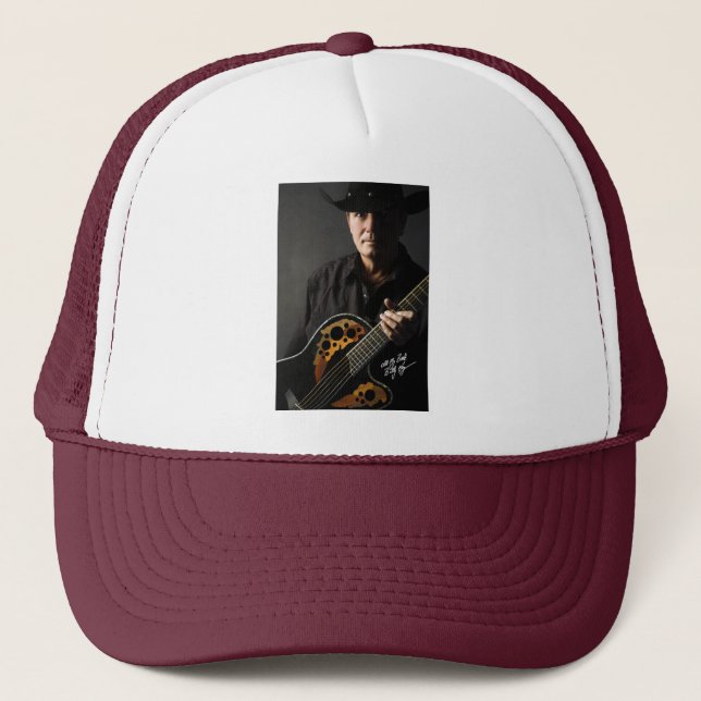 Casquette Chapeaux de camion de guitare Billy Kay Cowboy (Devant)