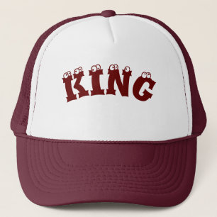 Casquette Chapeaux de camionnette couleur marron personnalis