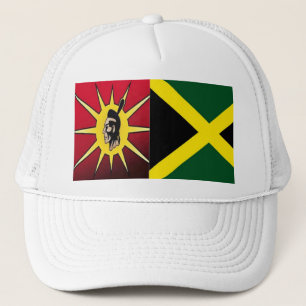 Casquette Chapeaux de camionneur guerrier-jamaïcain