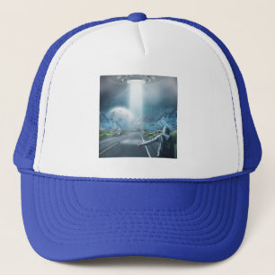 Casquette Chapeaux de camionneur UFO Hitchhiker