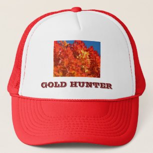 Casquette Chapeaux GOLD HUNTER Rouge Orange Jaune Feuilles
