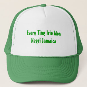 Casquette Chaque teintez Irie lundi Negri Jamaïque