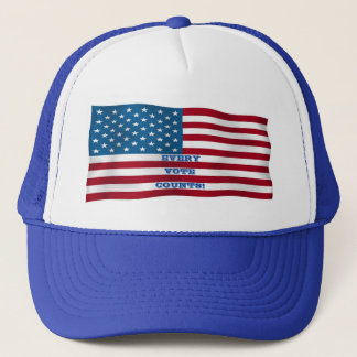 Casquette Chaque Vote Compte ! -Casquette Trucker