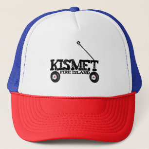 Casquette Chariot de plage d'été de Kismet Fire Island Word