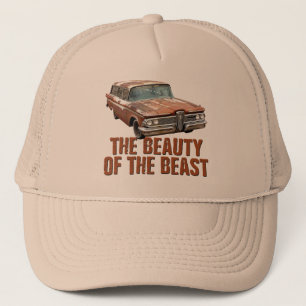 Casquette Chariot de station rouillé d'Edsel