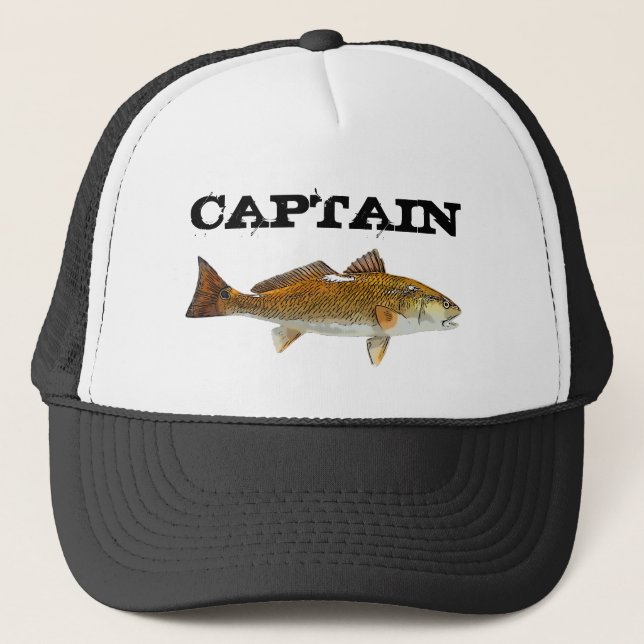 Casquette Charte de bateau de pêche du sébaste Capitaine Fis (Devant)