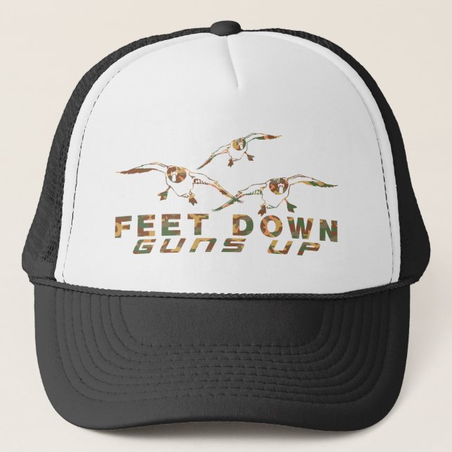 CASQUETTE CHASSE DE CANARD (Devant)