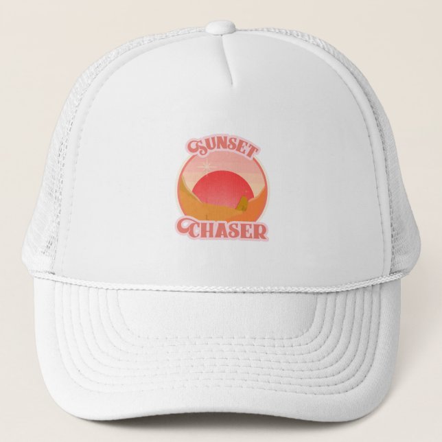 Casquette Chasseur de coucher de soleil - Chasseur de couche (Devant)