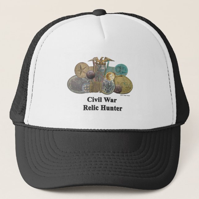 Casquette Chasseur de relique de guerre civile (Devant)