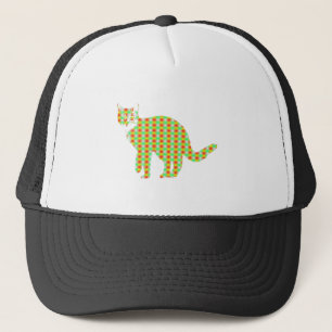 Casquette Chat à motifs