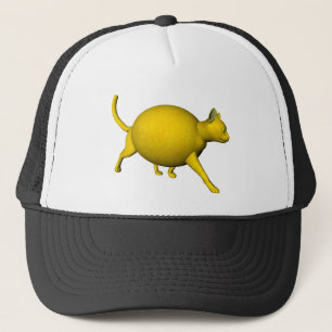Casquette Chat au citron doux