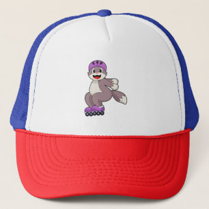 Casquette Chat avec roulettes