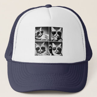 Casquette chat cool