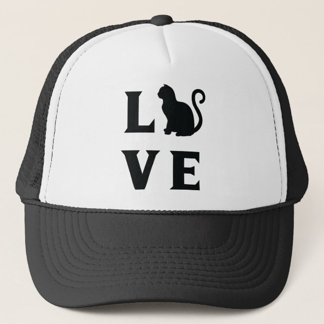 Casquette Chat d'amour (Devant)